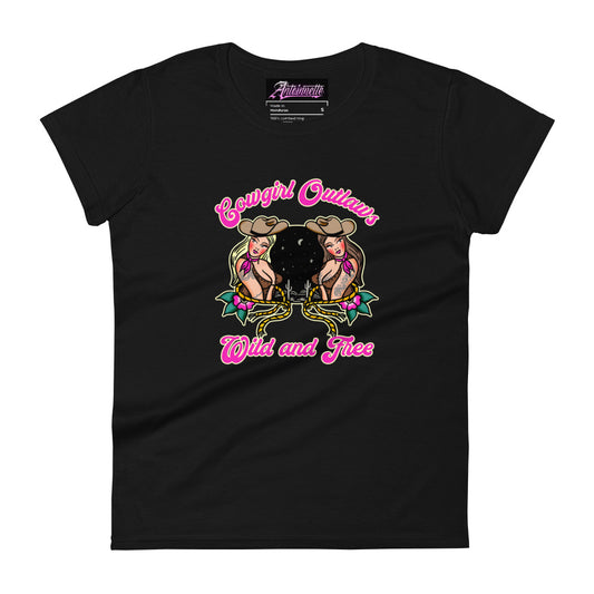Cowgirl Outlaw Women's short sleeve t-shirt